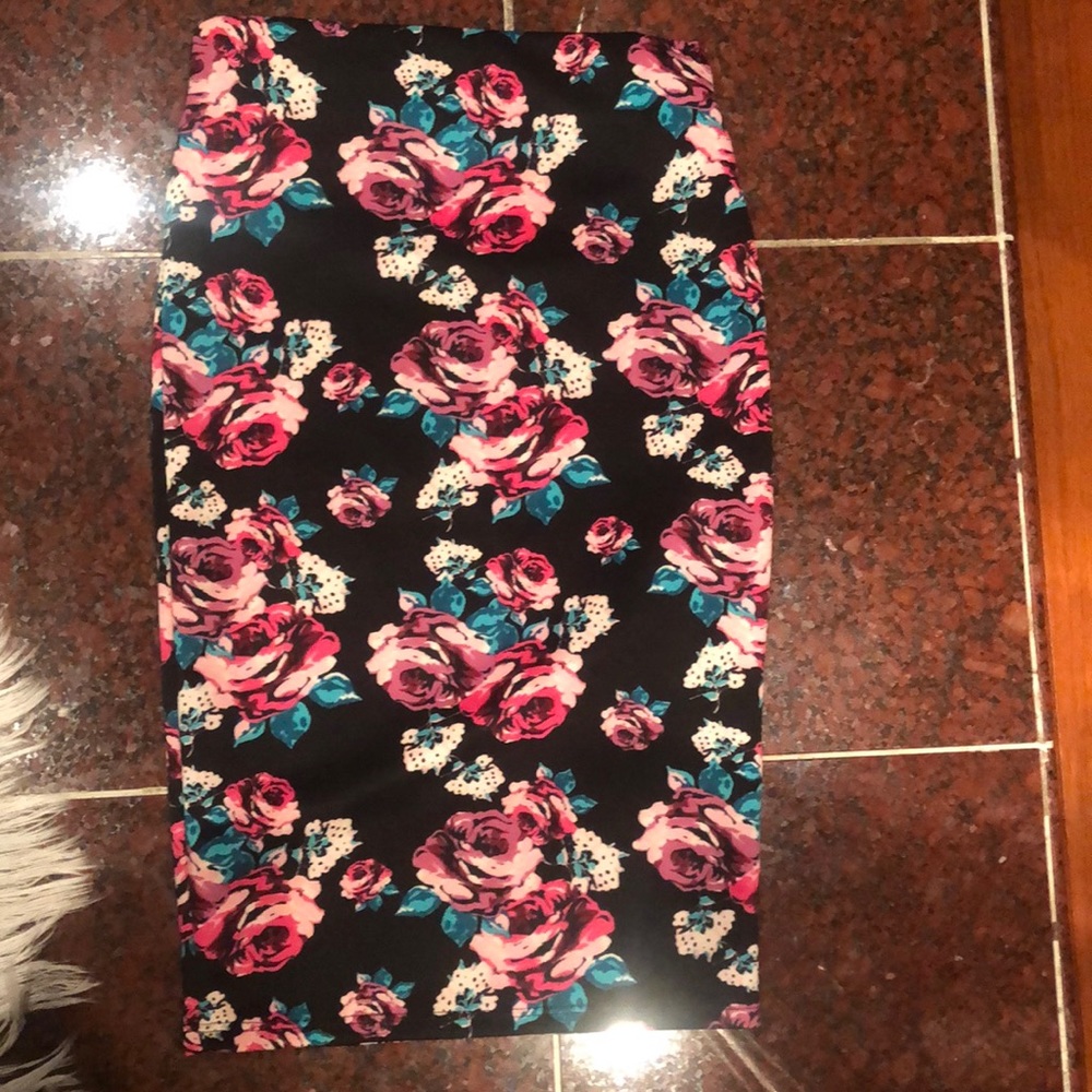 Floral skirt